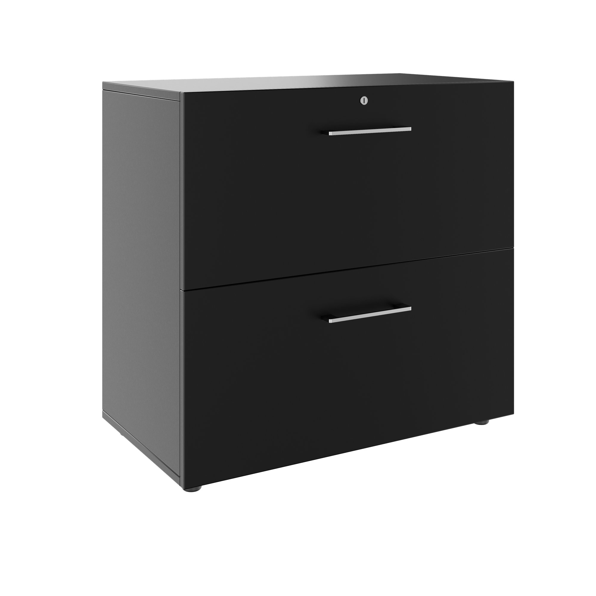 PRO Topping Register Gabinet | 2 OH, 800 x 770 mm, corpus incollato, nero - 1 Main Image