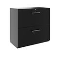 PRO Hängeregisterschrank | 2 OH, 800 x 770 mm, verleimter Korpus, Schwarz PRO Hängeregisterschrank | 2 OH, 800 x 770 mm, verleimter Korpus, Schwarz