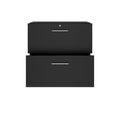 PRO Hängeregisterschrank | 2 OH, 800 x 770 mm, verleimter Korpus, Schwarz PRO Hängeregisterschrank | 2 OH, 800 x 770 mm, verleimter Korpus, Schwarz