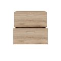PRO Topping Register Gabinet | 2 OH, 800 x 770 mm, corpus incollato, quercia naturale - 3 Thumbnail Image