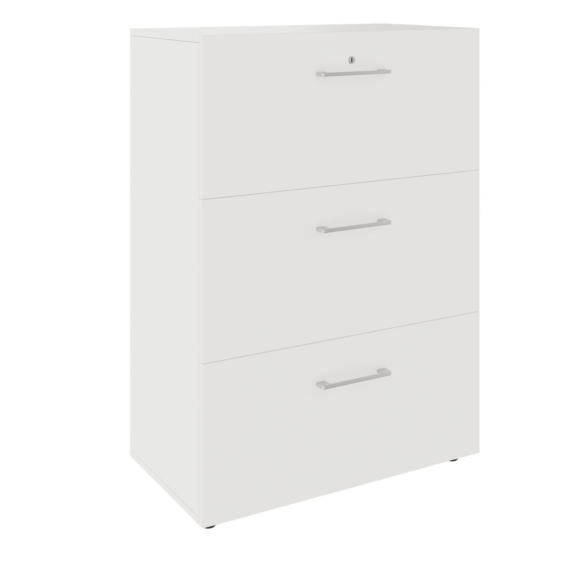 PRO Topping Register Gabinet | 3 OH, 800 x 1140 mm, corpus incollato, bianco - 1 Main Image