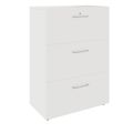 PRO Topping Register Gabinet | 3 OH, 800 x 1140 mm, corpus incollato, bianco - 1 Thumbnail Image