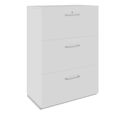 PRO Topping Register Gabinet | 3 OH, 800 x 1140 mm, corpus incollato, grigio - 1 Thumbnail Image