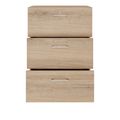 PRO Topping Register Gabinet | 3 OH, 800 x 1140 mm, corpus incollato, quercia naturale - 4 Thumbnail Image