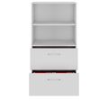 PRO Topping Register Gabinet | 4 OH, 800 x 1510 mm, corpus incollato, con scaffale, grigio - 3 Thumbnail Image