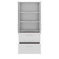 PRO Armoire de registre de garniture | 5 oh, 800 x 1880 mm, corpus collé, avec porte, gris - 3 Thumbnail Image
