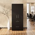 PRO Topping Register Gabinet | 5 OH, 800 x 1880 mm, corpus incollato, con porta, nero - 13 Thumbnail Image