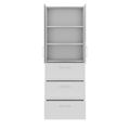 PRO Armoire de registre de garniture | 6 oh, 800 x 2250 mm, corpus collé, avec porte, gris - 3 Thumbnail Image
