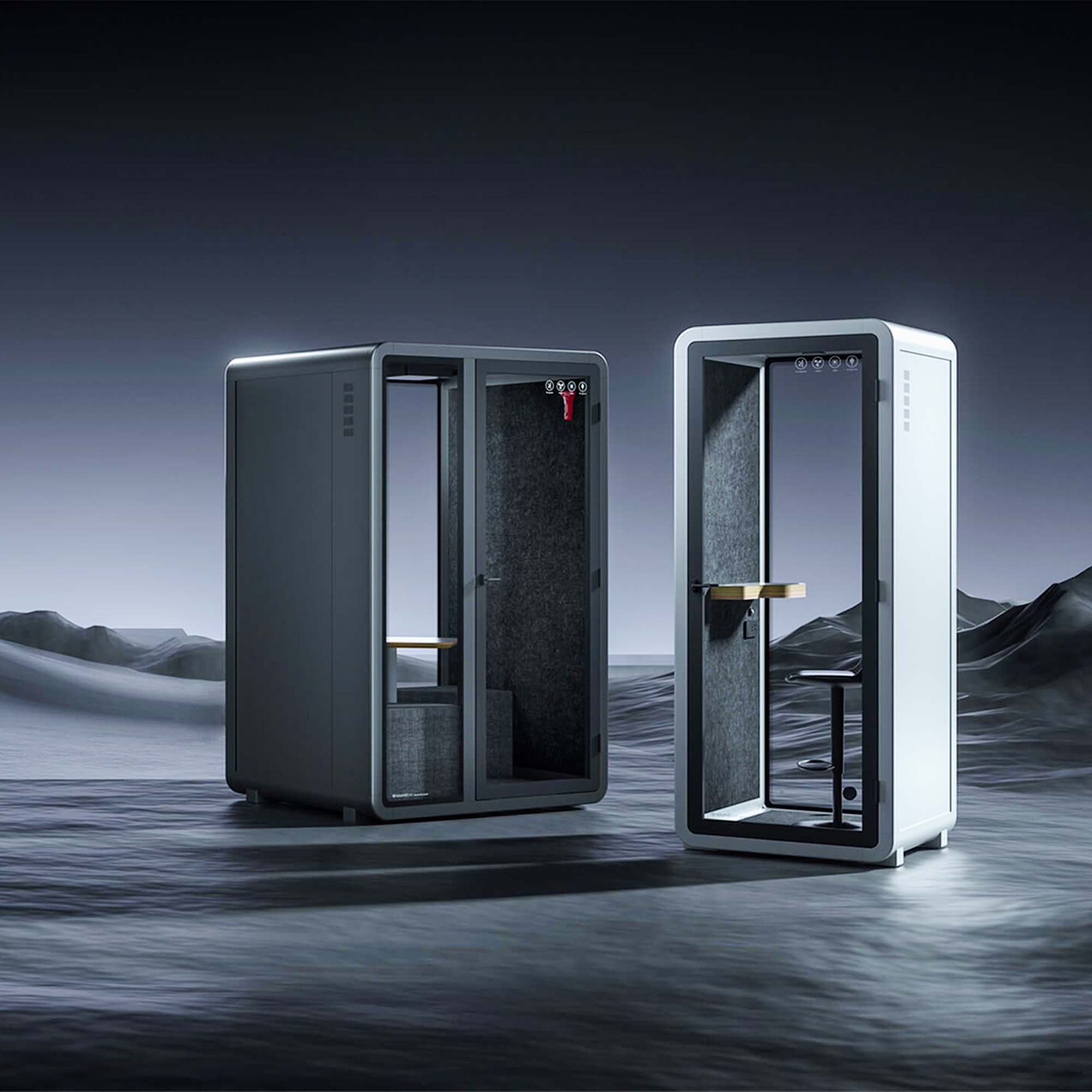 Casella telefonica VR-S | Space in sala, isolamento sonoro, per 1 persona - 12 Main Image
