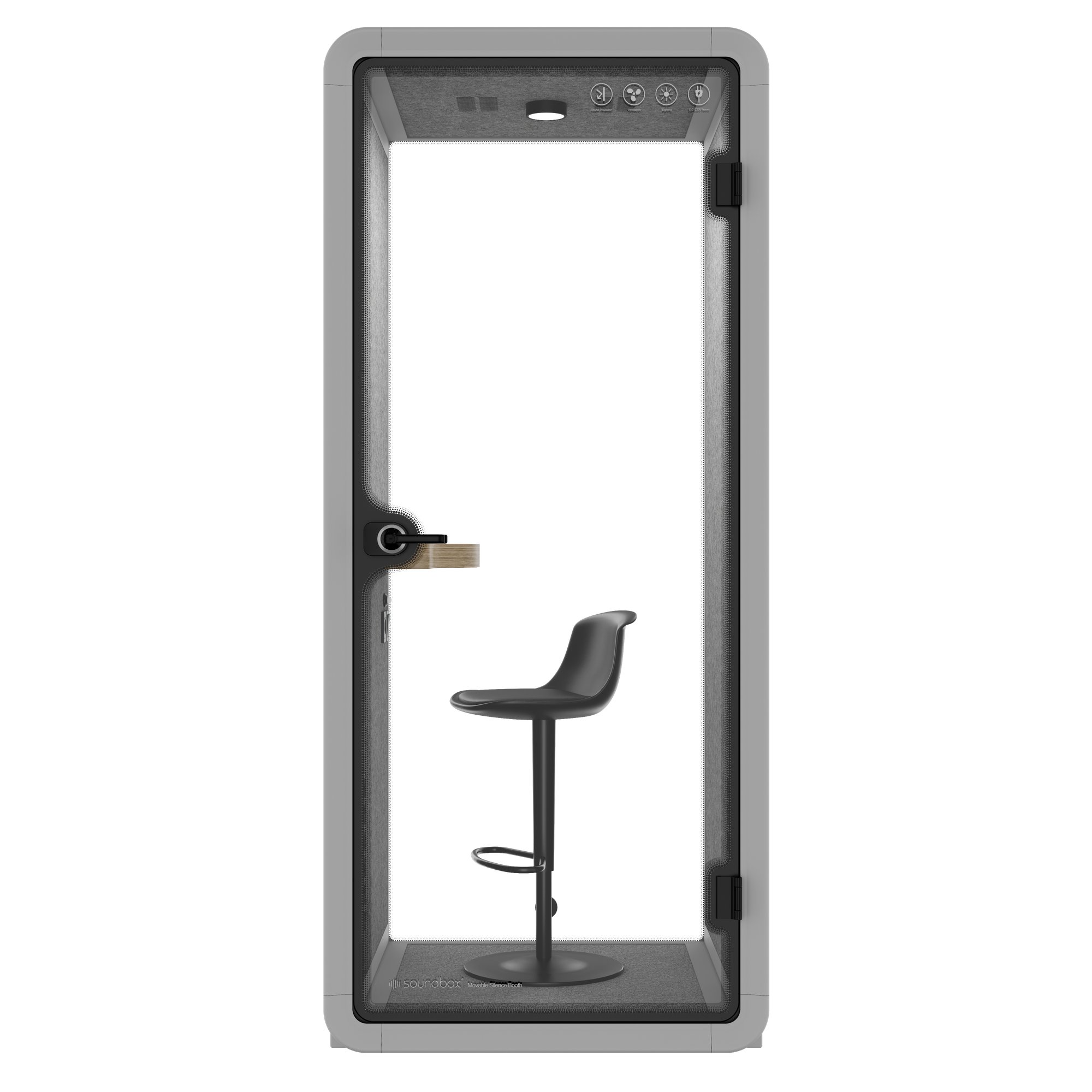 VR-S Telefonbox | Raum-in-Raum, Schallschutz, Für 1 Person - 2 Main Image