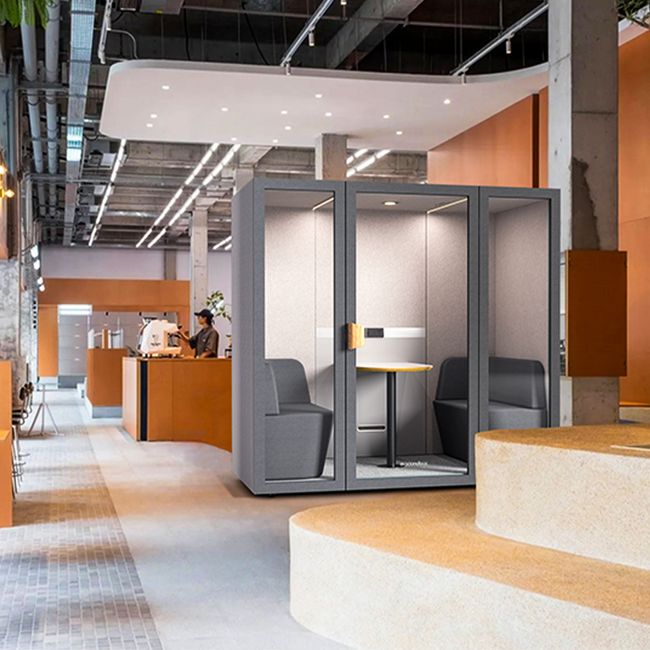VR-L Meetingbox | Raum-in-Raum, Schallschutz, Für 4 Personen VR-L Meetingbox | Raum-in-Raum, Schallschutz, Für 4 Personen