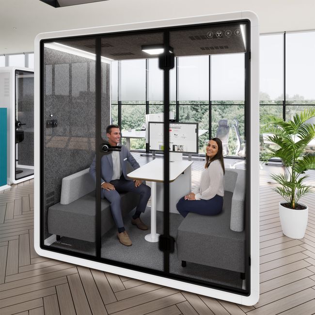 VR-L Meetingbox | Raum-in-Raum, Schallschutz, Für 4 Personen VR-L Meetingbox | Raum-in-Raum, Schallschutz, Für 4 Personen