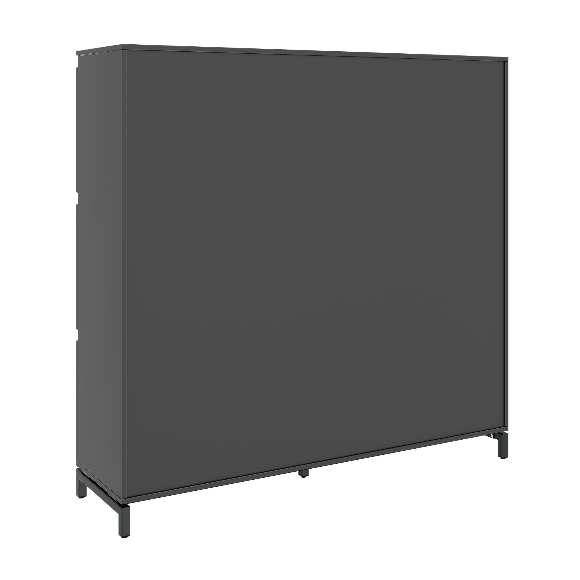 ART Highboard | 3 oh, 1600 x 1560 mm, gris foncé - 4 Main Image