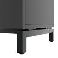 ART Highboard | 3 oh, 1600 x 1560 mm, gris foncé - 5 Thumbnail Image