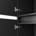 ART Highboard | 3 oh, 1600 x 1560 mm, gris foncé - 8 Thumbnail Image