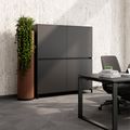 ART File cabinet | 4 Oh, 1600 x 1760 mm, dark gray - 2 Thumbnail Image