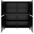 ART File cabinet | 4 Oh, 1600 x 1760 mm, dark gray - 3 Thumbnail Image