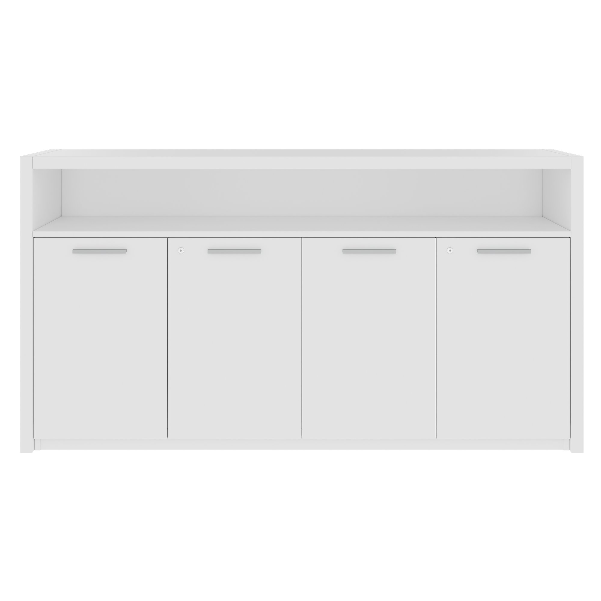 STRATEGO Sideboard | 1680 x 890 mm, Weiß - 3 Main Image