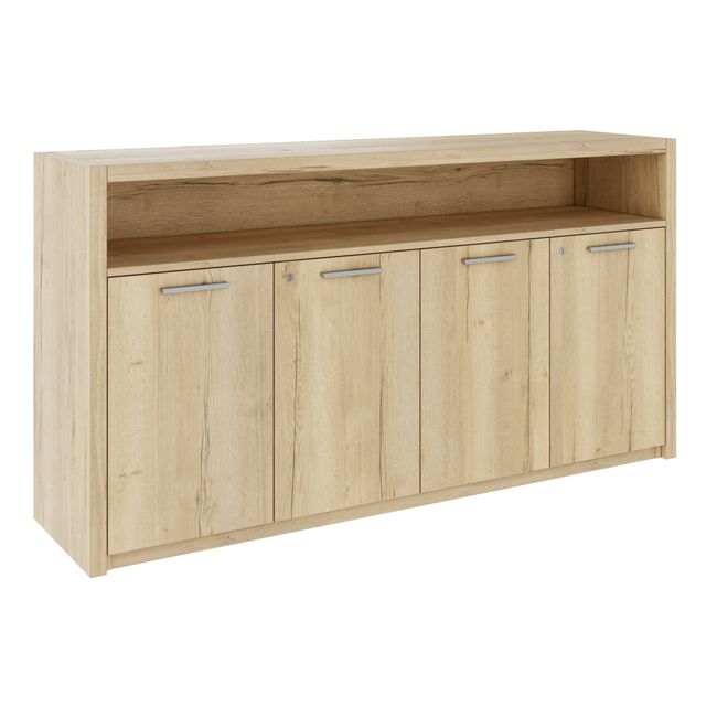 STRATEGO Sideboard | 1680 x 890 mm, Wildeiche