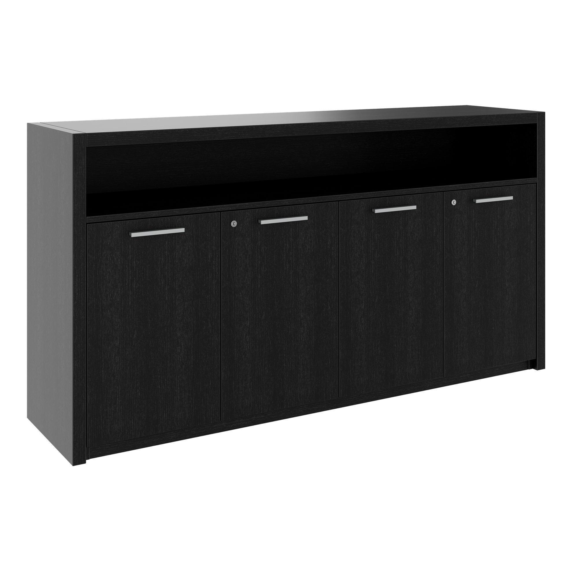 STRATEGO Sideboard | 1680 x 890 mm, Dunkle Eiche - 1 Main Image