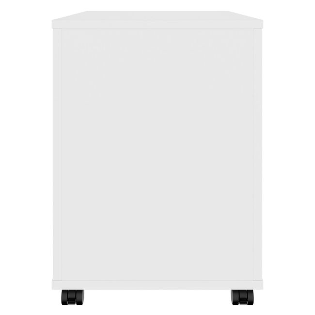 OPTIMA PRO Rollcontainer | 3 Metallschubladen + 1 Kleinteilefach, Soft Close, Weiß