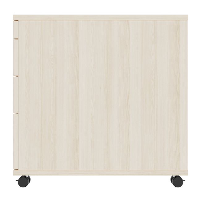 OPTIMA PRO Rollcontainer | 3 Metallschubladen + 1 Kleinteilefach, Soft Close, Sandesche