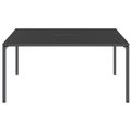 NOVA Konferenztisch | 1600 x 1640 mm (6 - 8 Personen), elektrifiziert, Anthrazit - 2 Thumbnail Image