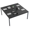 NOVA Konferenztisch | 1600 x 1640 mm (6 - 8 Personen), elektrifiziert, Anthrazit - 4 Thumbnail Image