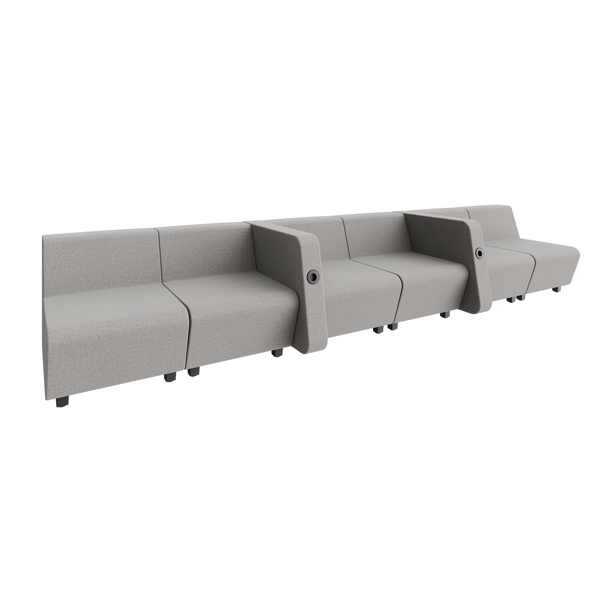 SOFT ROCK Sofa | 3852 x 690 mm, 6-Sitzer | WeberBÜRO