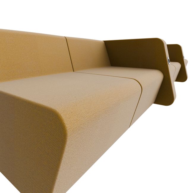SOFT ROCK Sofa | 3852 x 690 mm, 6-Sitzer SOFT ROCK Sofa | 3852 x 690 mm, 6-Sitzer