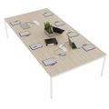 NOVA Conference table | 3200 x 1640 mm (10 - 12 people), electrified, sand ash - 3 Thumbnail Image