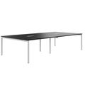 NOVA Conference table | 3200 x 1640 mm (10 - 12 people), electrified, black - 1 Thumbnail Image