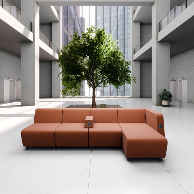 SOFT ROCK Sofa | 2526 x 690 mm, 4-Sitzer