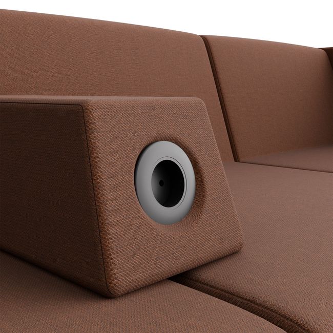 SOFT ROCK Sofa | 2526 x 690 mm, 4-Sitzer