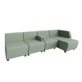 SOFT ROCK Sofa | 2526 x 690 mm, 4-Sitzer