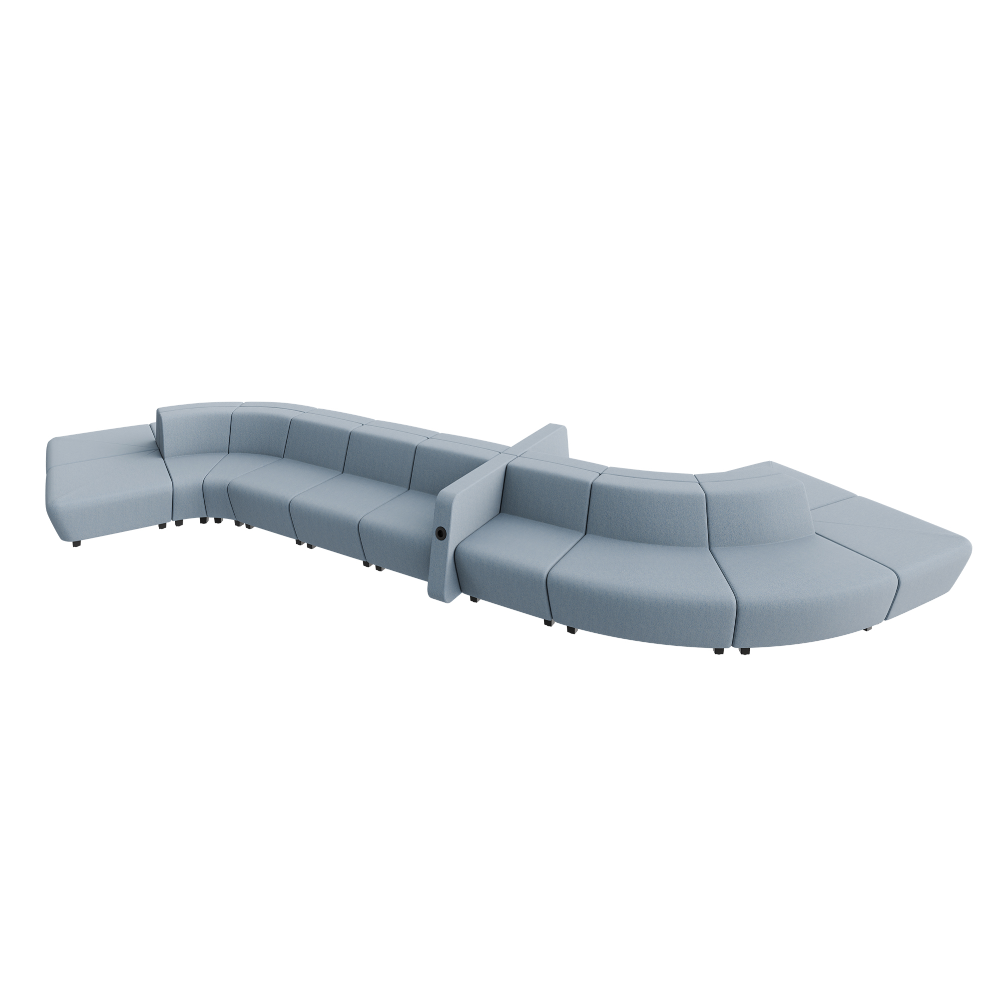 SOFT ROCK Sofa | 4883 x 690 mm, 20-Sitzer - 1 Main Image