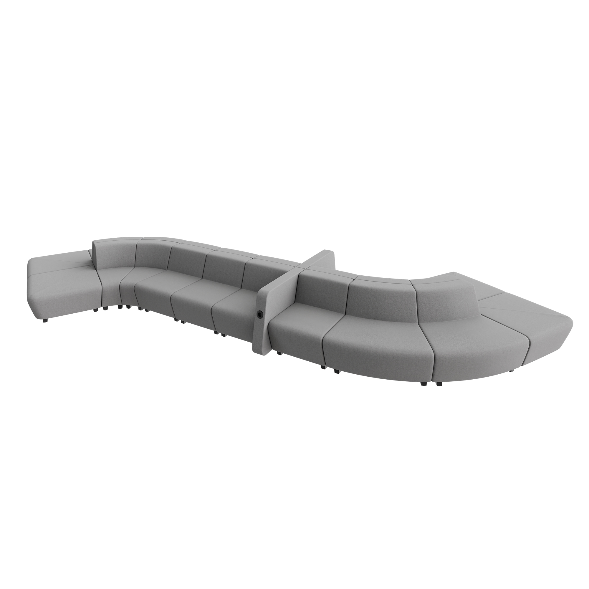 SOFT ROCK Sofa | 4883 x 690 mm, 20-Sitzer - 8 Main Image
