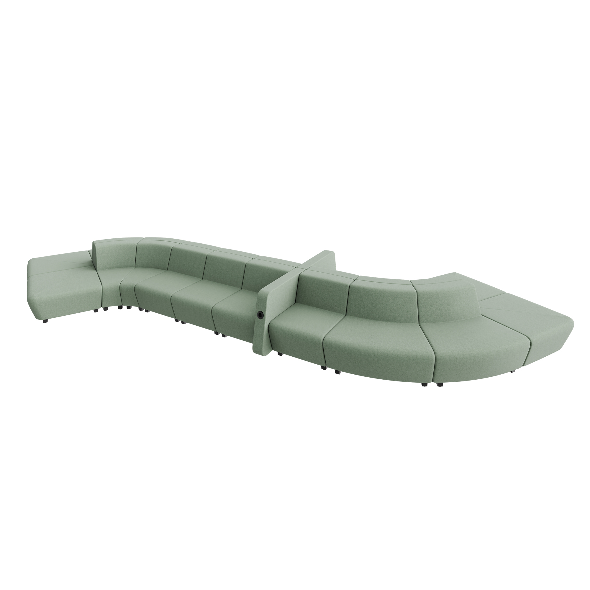 SOFT ROCK Sofa | 4883 x 690 mm, 20-Sitzer - 11 Main Image