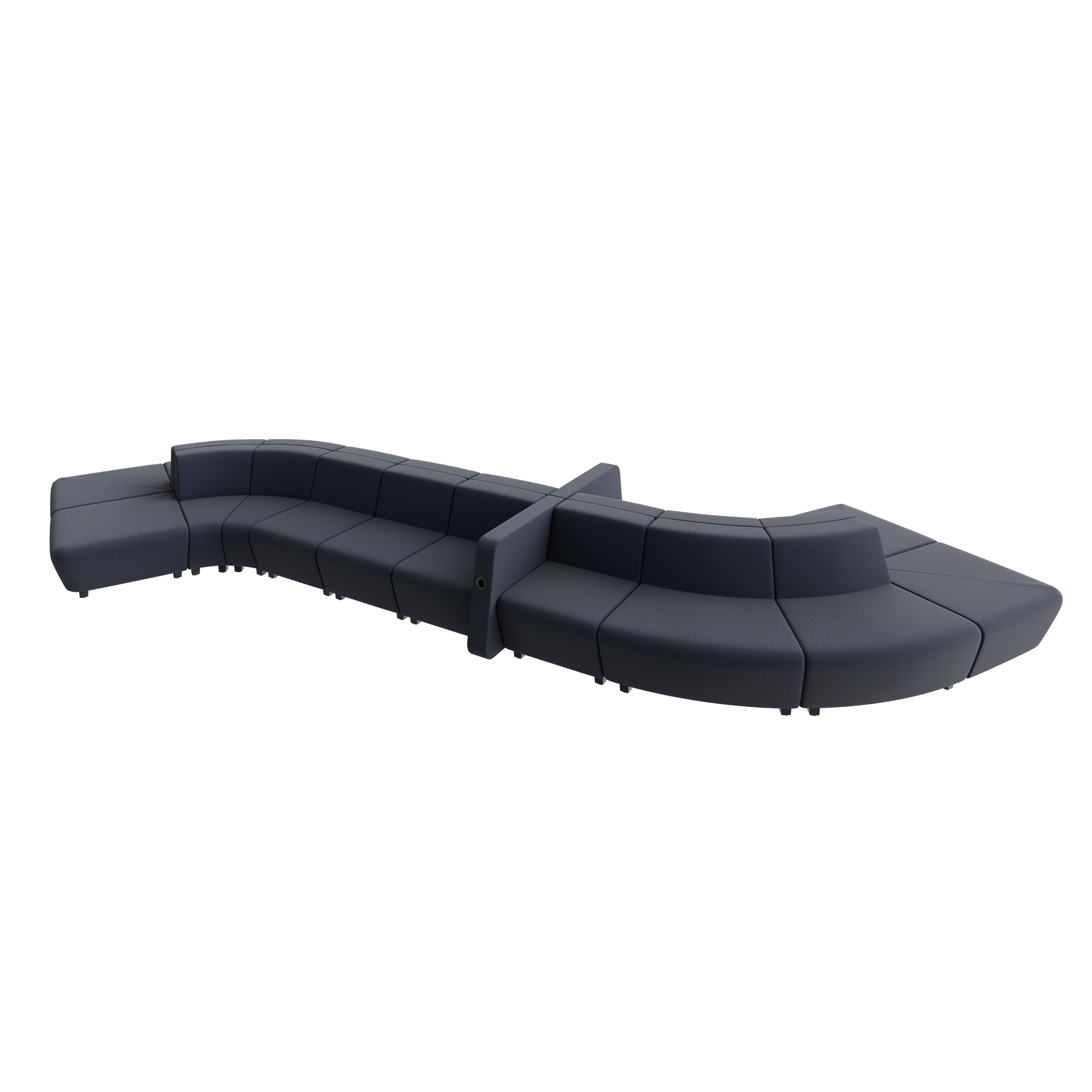 SOFT ROCK Sofa | 4883 x 690 mm, 20-Sitzer - 10 Main Image