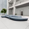 SOFT ROCK Sofa | 4883 x 690 mm, 20-Sitzer