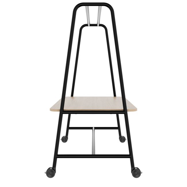 ROUND Multipurpose Tisch | 1600 - 1800 x 740 - 1050 mm, Bernsteineiche