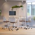 ROUND Multipurpose Tisch | 1600 - 1800 x 740 - 1050 mm, Nussbaum - 10 Thumbnail Image
