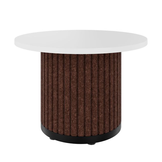 PARTHOS Beistelltisch | Ø700 mm, Säulen-Gestell