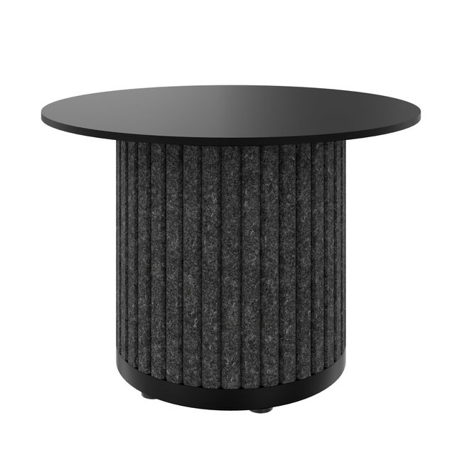 PARTHOS Beistelltisch | Ø700 mm, Säulen-Gestell