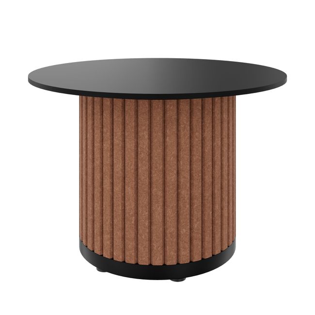 PARTHOS Beistelltisch | Ø700 mm, Säulen-Gestell