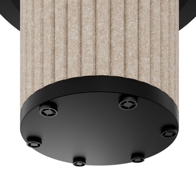 PARTHOS Beistelltisch | Ø700 mm, Säulen-Gestell