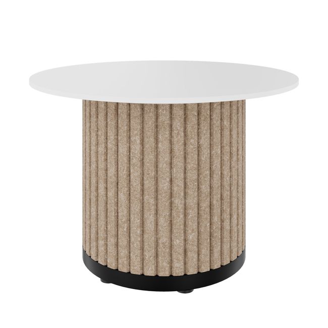 PARTHOS Beistelltisch | Ø700 mm, Säulen-Gestell