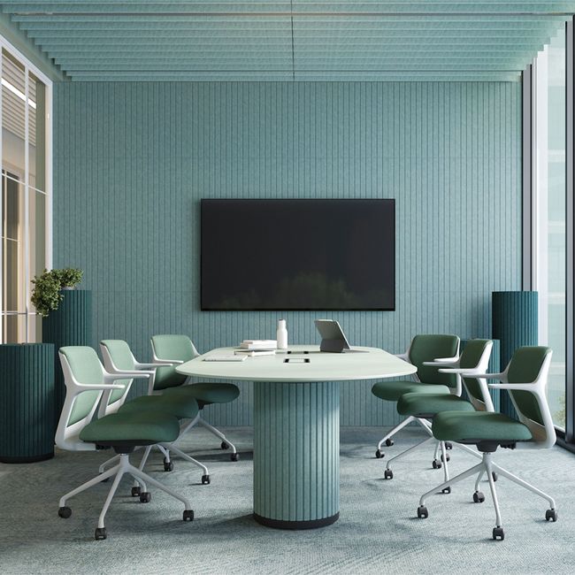 PARTHOS Konferenztisch | 6-12 Sitzplätze, optionale Stromversorgung