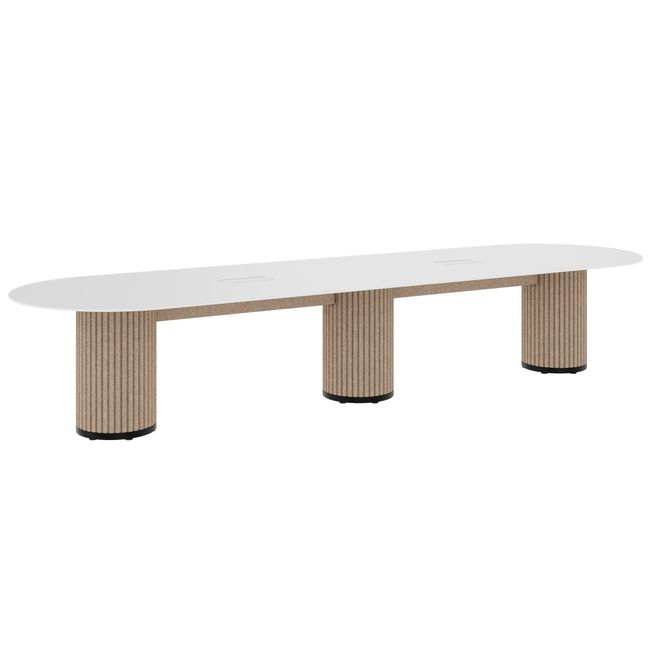 PARTHOS Konferenztisch | 6-12 Sitzplätze, optionale Stromversorgung