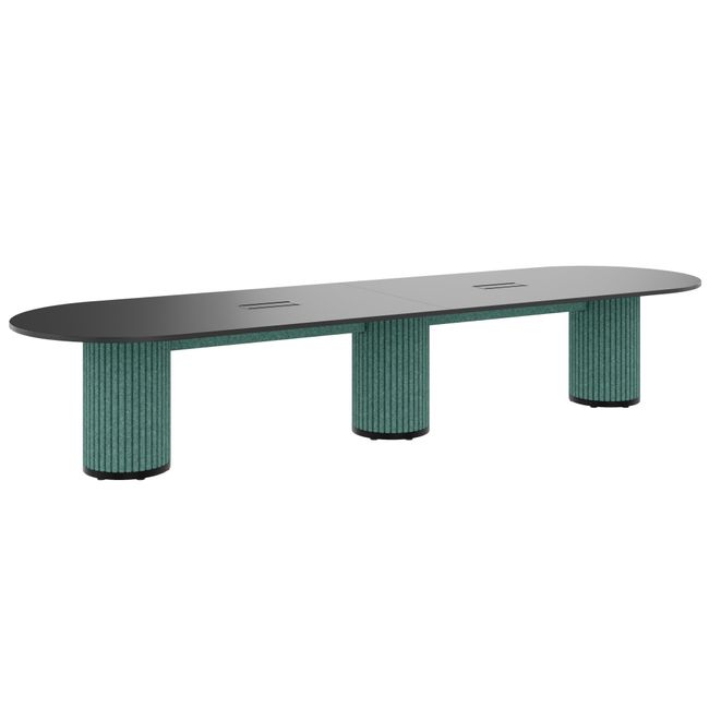 PARTHOS Konferenztisch | 6-12 Sitzplätze, optionale Stromversorgung